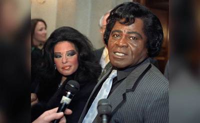 Brown and Rodriguez speak to the press.