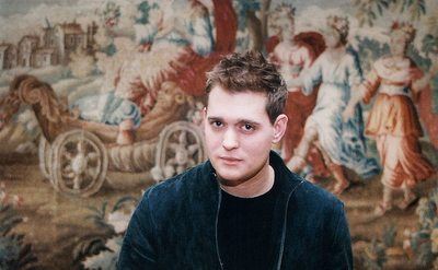 A portrait of Michael Buble.
