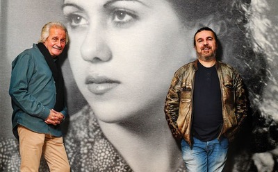 Pete Best and his brother, Roag