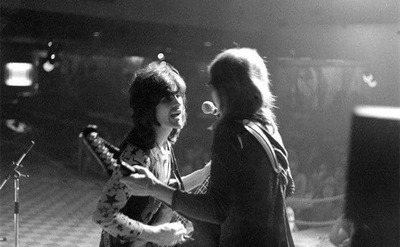 The Iveys perform on stage.