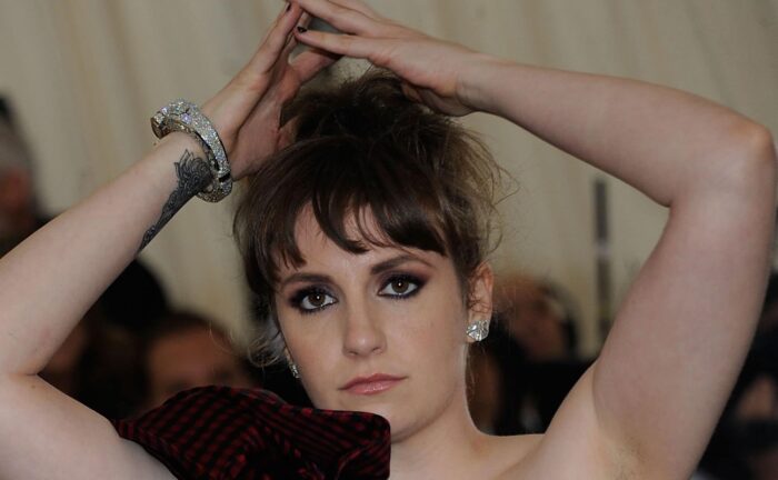 Lena Dunham attends an event.