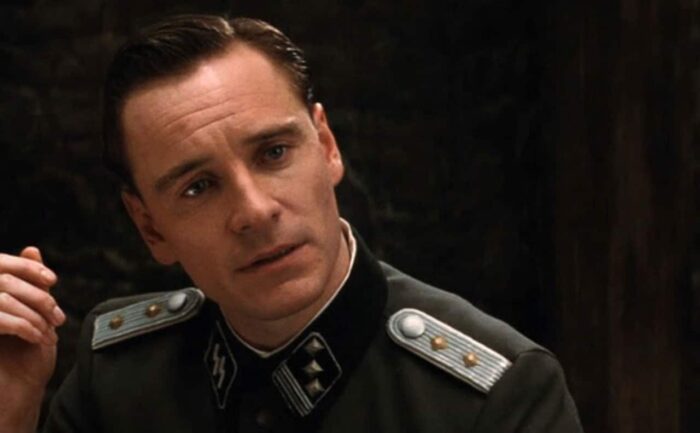 Michael Fassbender in a still from the film.