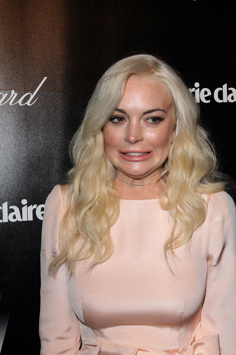 Lindsay Lohan and E-Trade