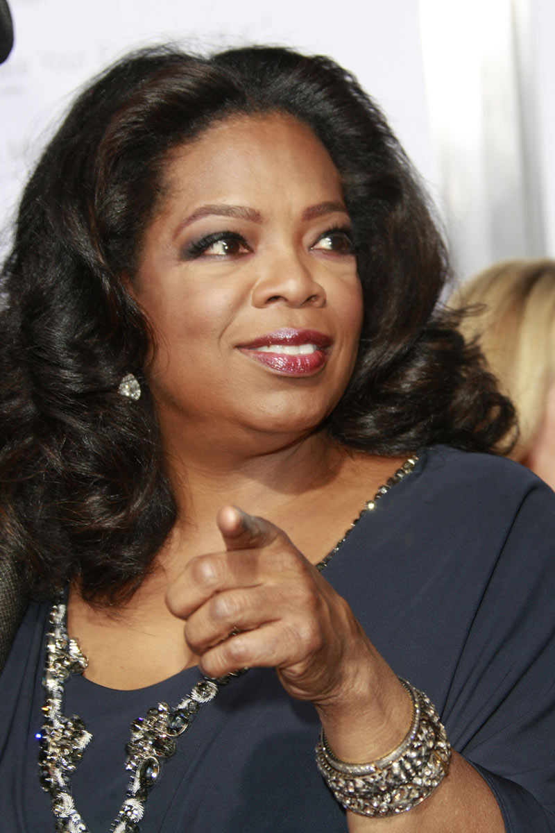 Oprah Winfrey and Flight Attendants