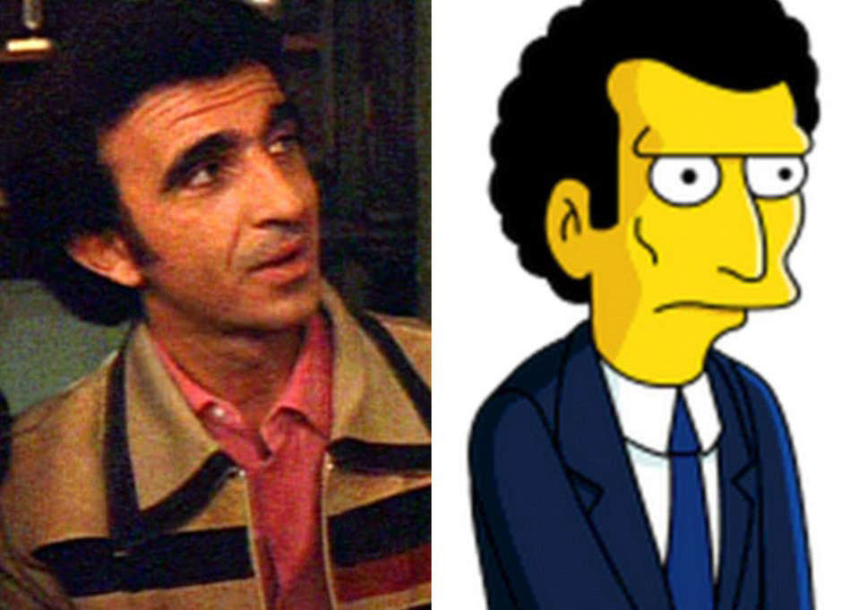 Frank Sivero and the Simpsons