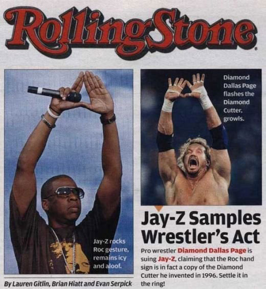 Jay-Z and WWE Diamond Dallas