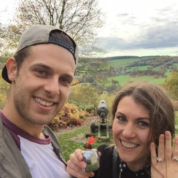 Ed and Heidi engaged