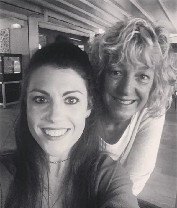 Heidi and her mom