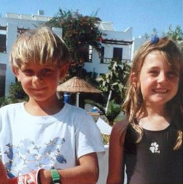Ed and Heidi as children