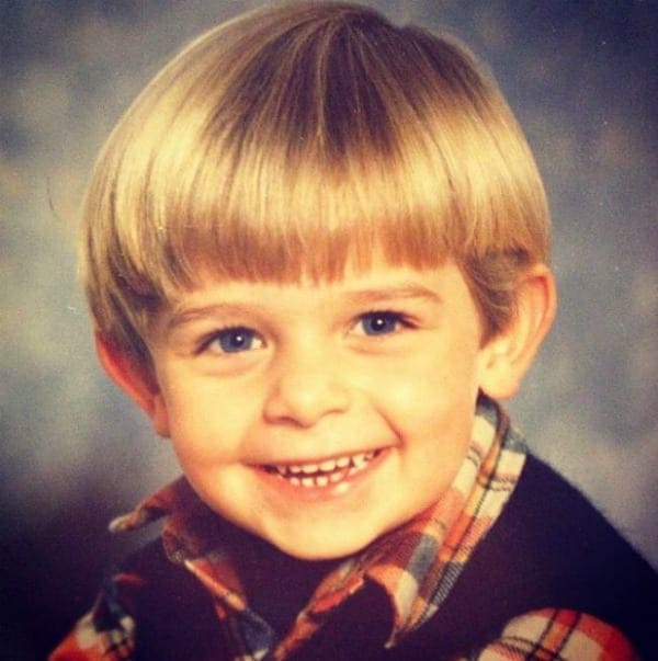 Ed as a little boy