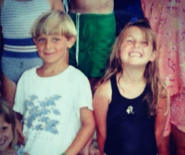 Ed and Heidi on a family vacation