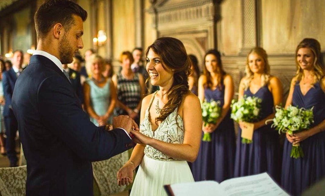 Ed and Heidi getting married