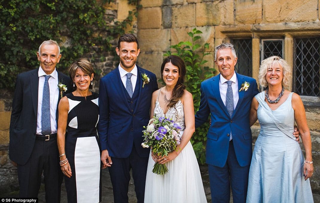 Ed and Heidi and their families
