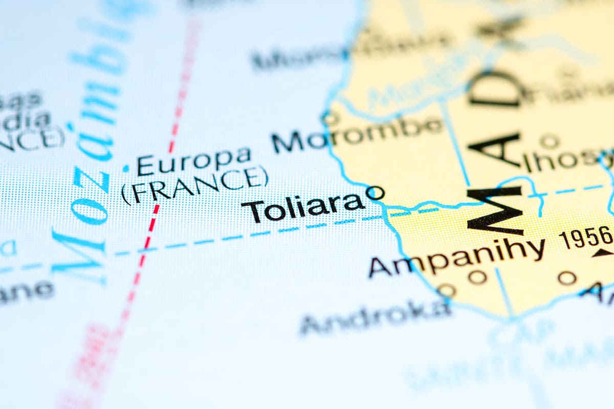 Map of Toliara