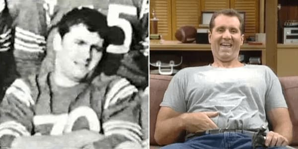 Photograph of Ed O'Neill in Steelers uniform