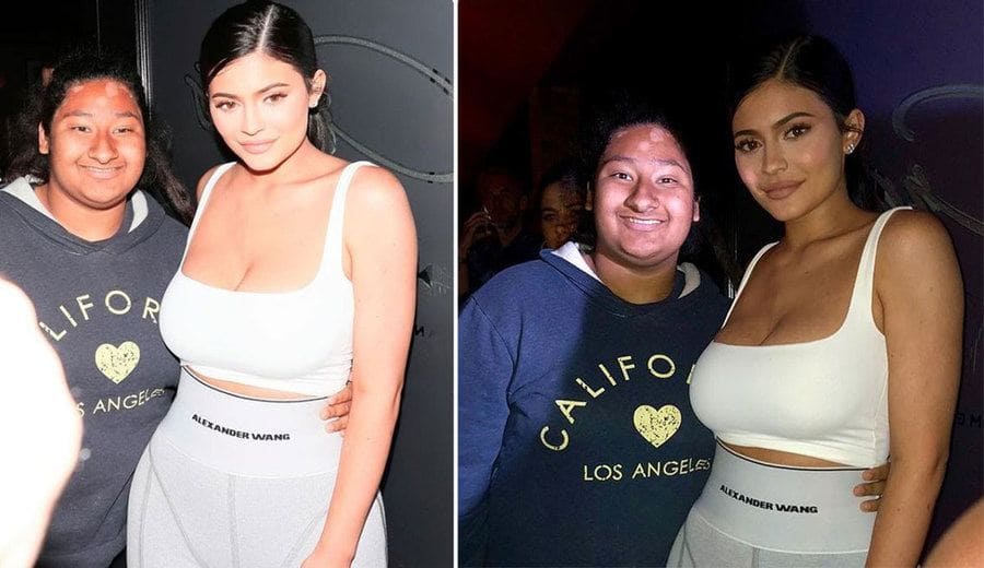 Marlen and Kylie taking a picture at an event