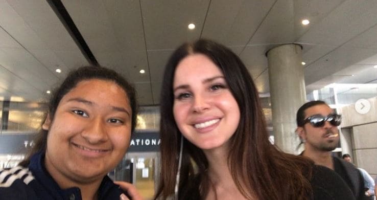 Marlen and Lana taking a picture