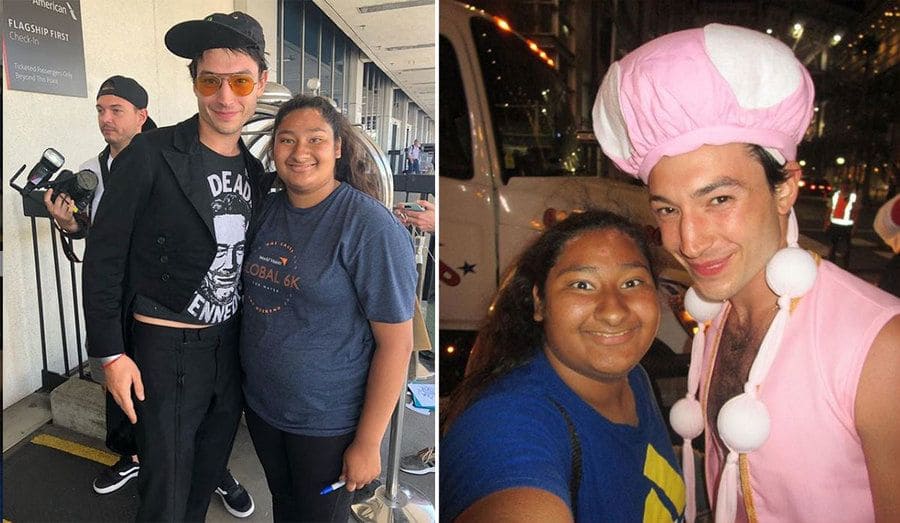 Ezra and Marlen taking pictures together