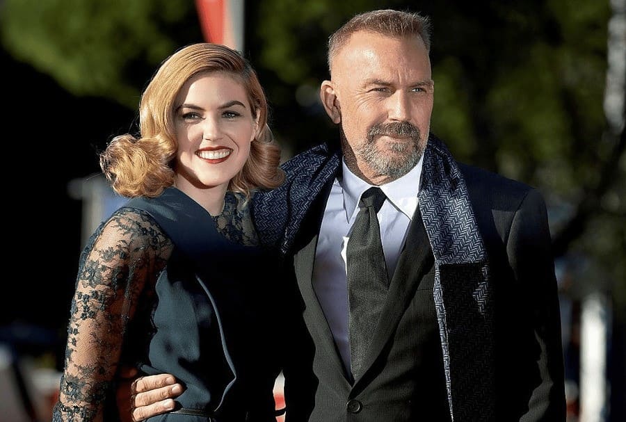Kevin Costner and Lily Costner