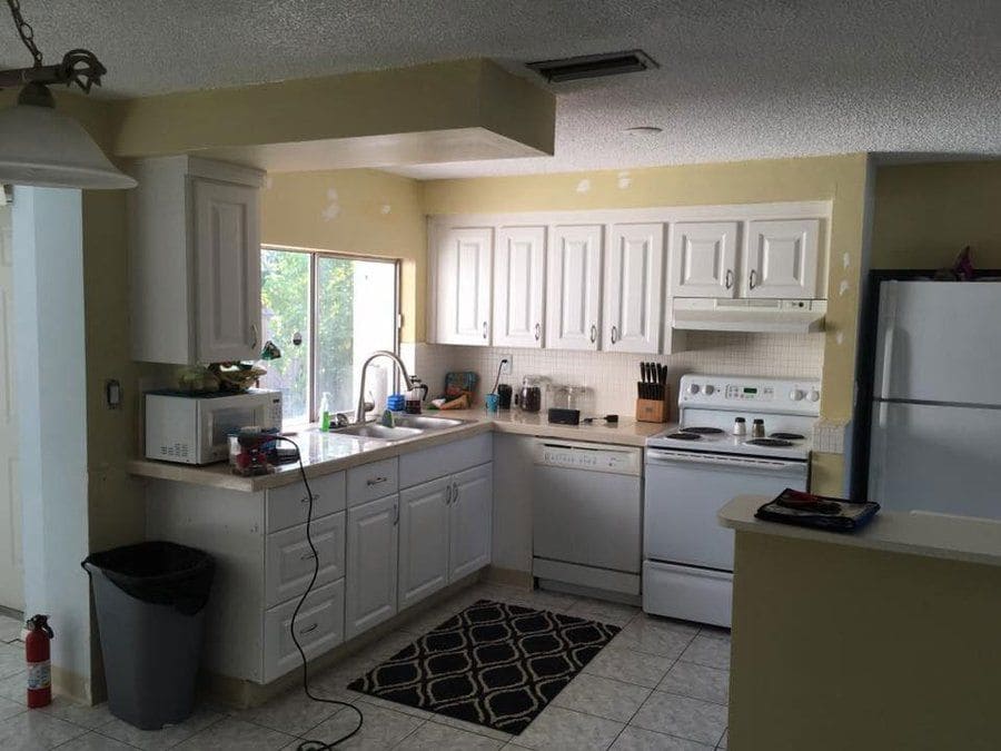 Megan and Bobby Kapsidis’ kitchen