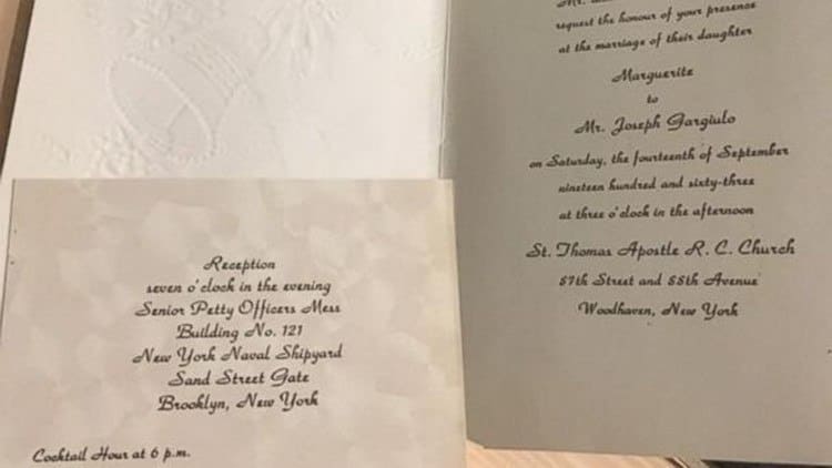wedding invitation