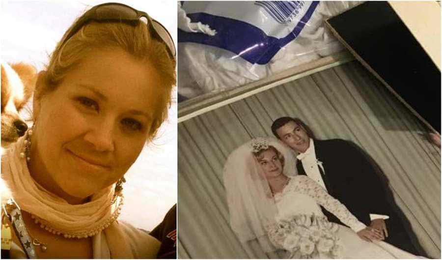 Megan Kapsidis and the wedding photos
