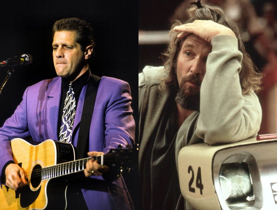 Glenn Frey of the Eagles performing at Town and Country, London, Britain / The Big Lebowski, Jeff Bridges