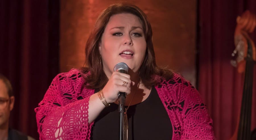 Chrissy Metz as Kate Pearson singing in This Is Us.
