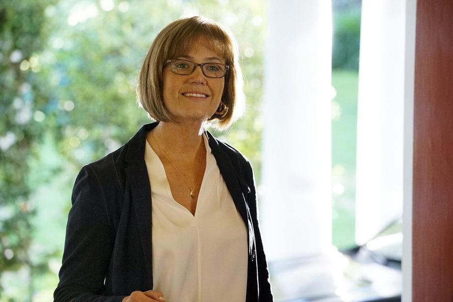 Mandy Moore as an older Rebecca Pearson in This Is Us.