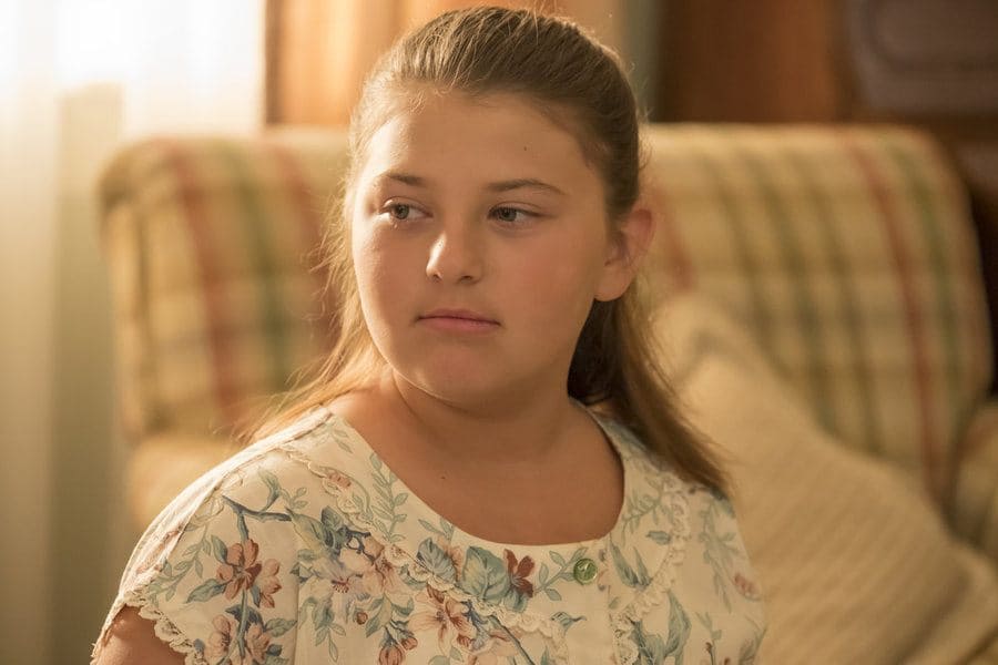Mackenzie Hancsicsak as Kate Pearson in This Is Us.