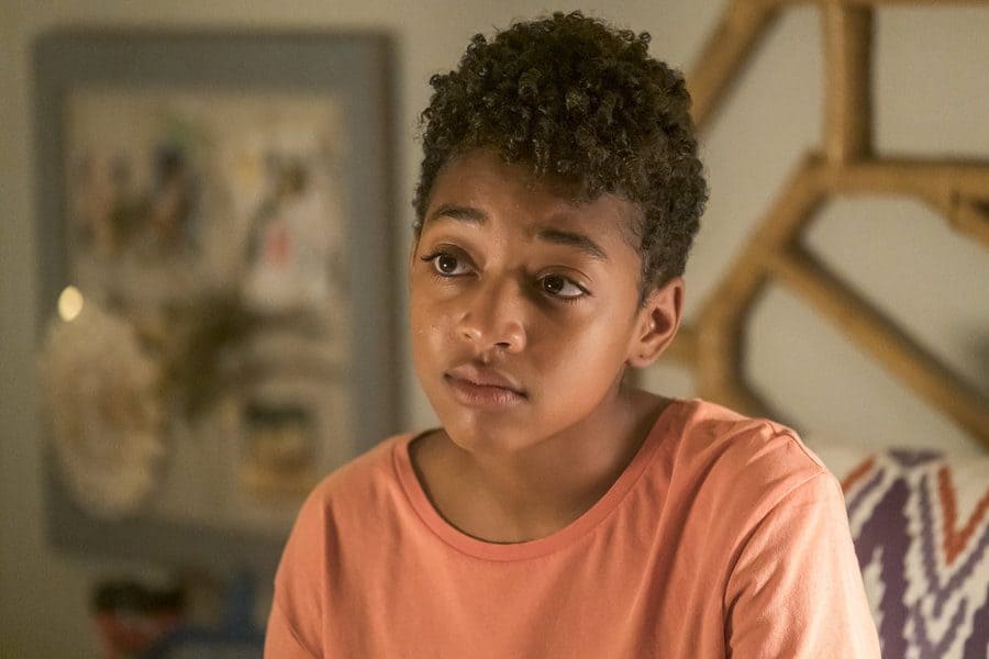 Eris Baker as Tess Pearson in This Is Us.