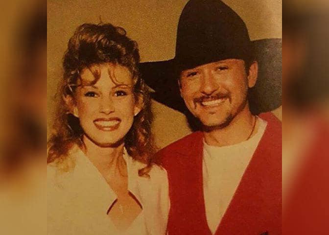Tim McGraw and Faith Hill photographed in the ’90s.