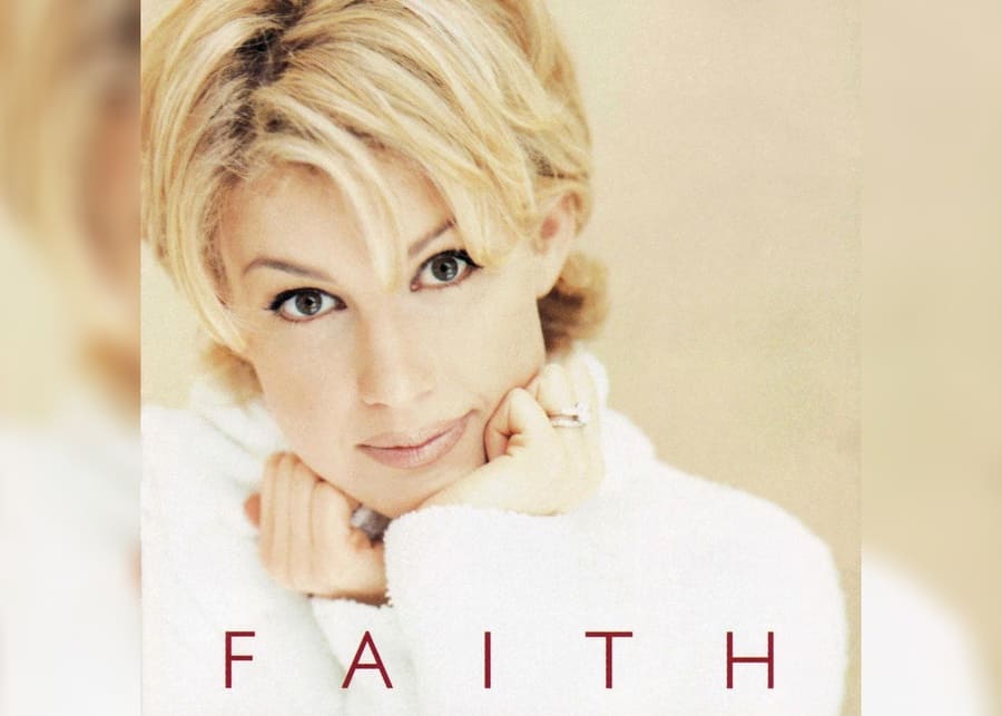Faith Hill album ‘Faith’ cover, from 1998.