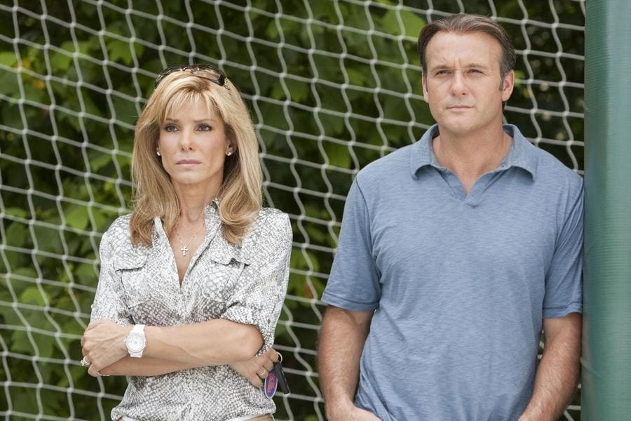 Sandra Bullock and Tim McGraw in the film The Blind Side.