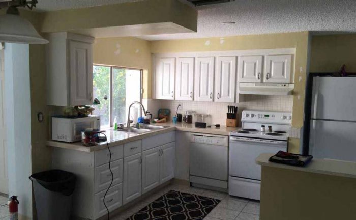 Megan and Bobby Kapsidis’ kitchen