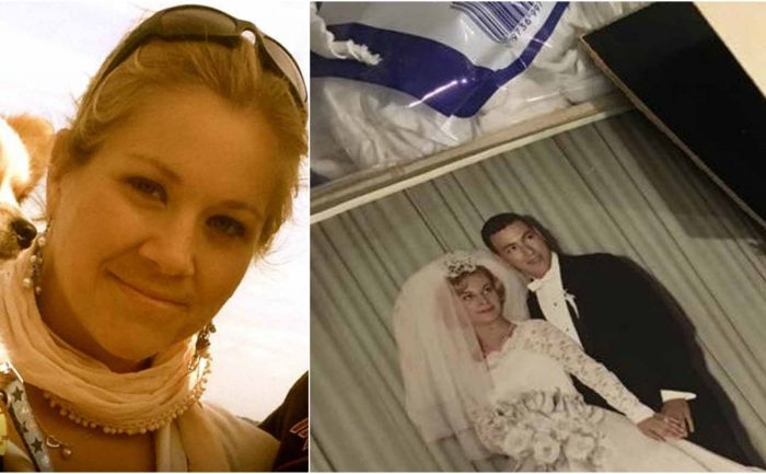 Megan Kapsidis and the wedding photos