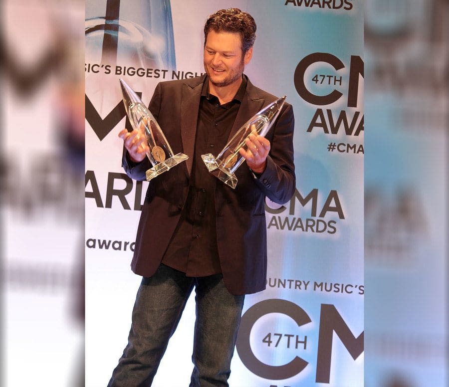 47th Blake Shelton. Annual CMA Awards, Press Room, Nashville, America - 06 Nov 2013