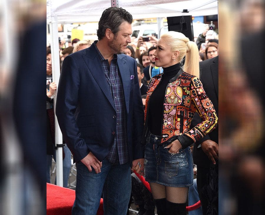 Blake Shelton and Gwen Stefani