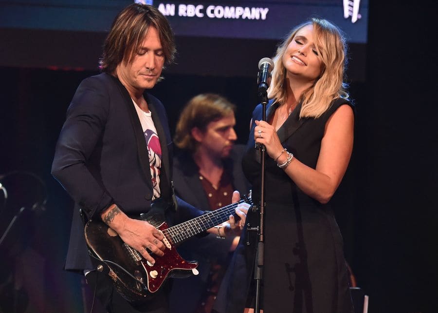 Keith Urban and Miranda Lambert