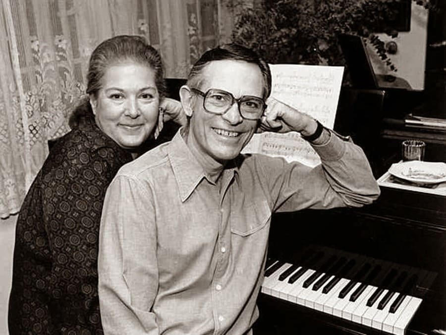 Tripp wrote songs with Alan Bergman before he met his wife, Marilyn