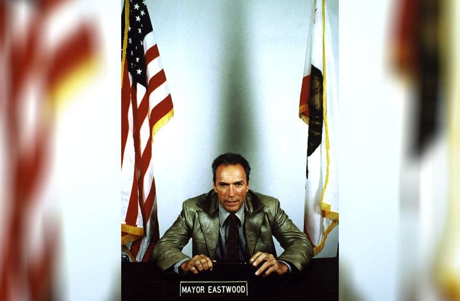 Mayor CLINT EASTWOOD of Carmel, CA, 1987
