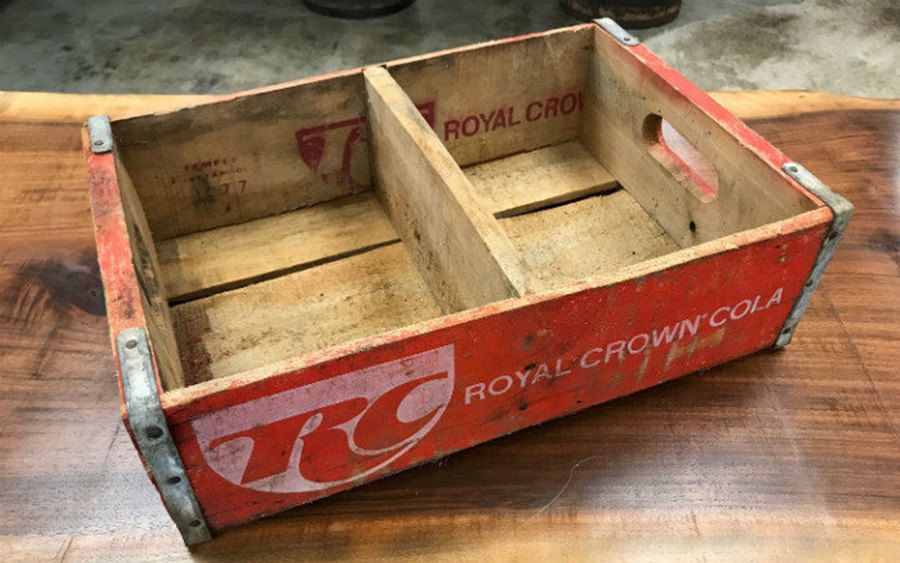 Old soda crate