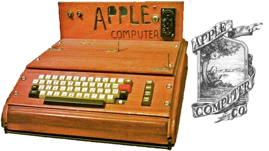 Vintage Apple computer