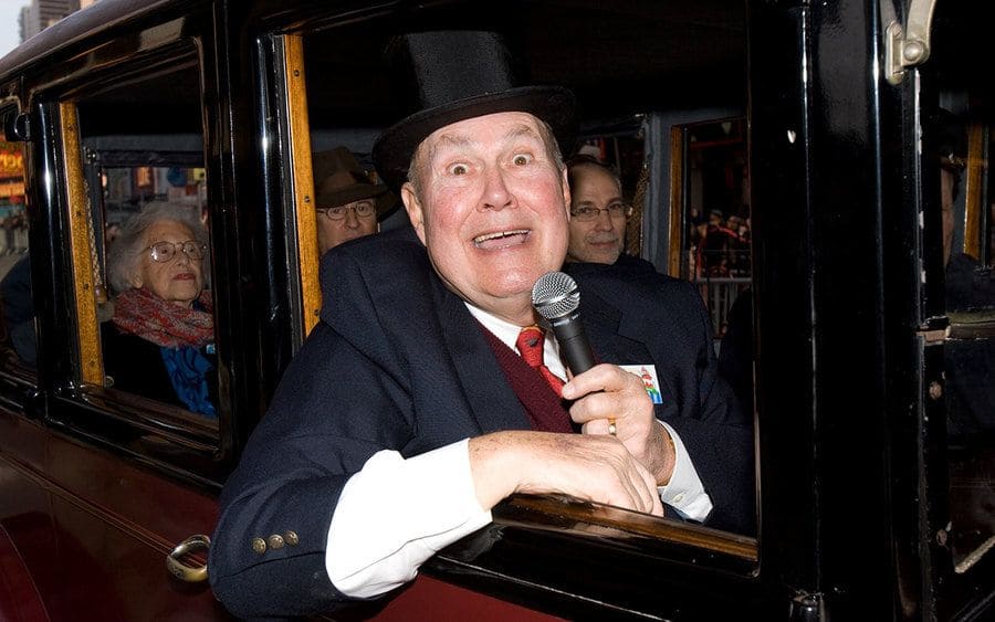 Willard Scott at the Macy’s Thanksgiving Day Parade in 2007