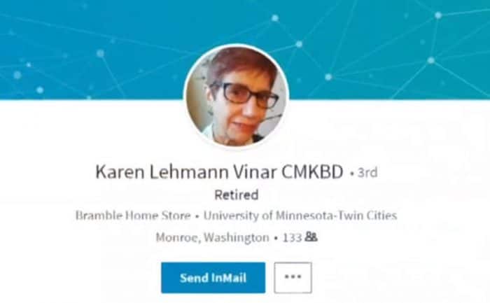 Karen Lehmanns profile on Linkedin