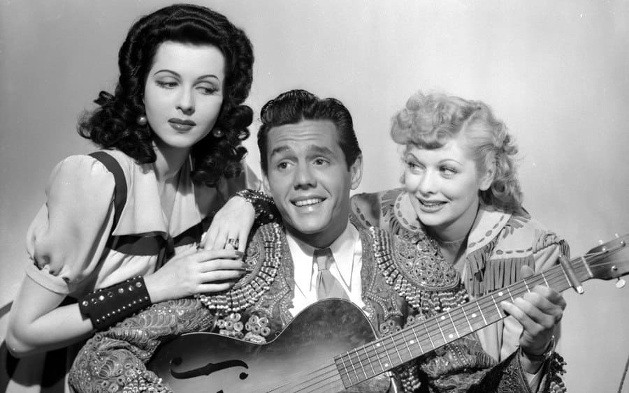 Ann Miller Desi Arnaz and Lucille Ball Portrait For Too Many Girls (1940)
