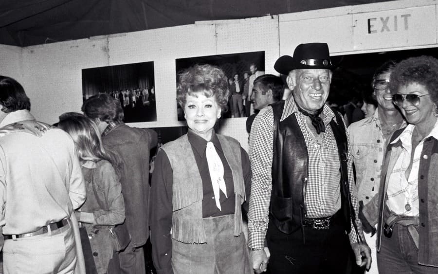 Lucille Ball and Gary Morton