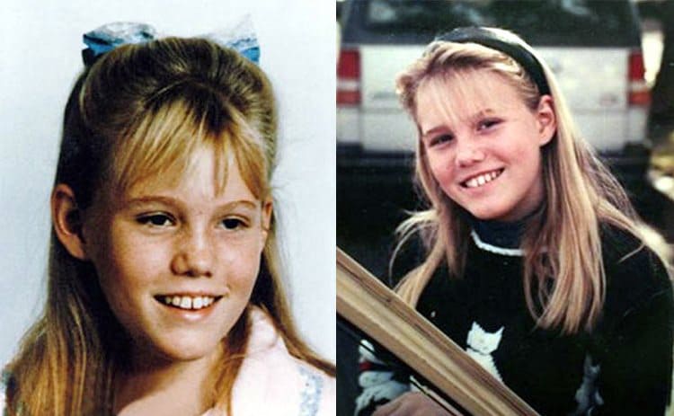 Jaycee Dugard as a young girl