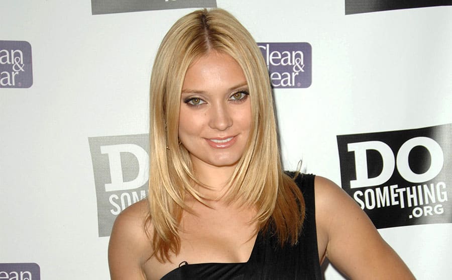 Spencer Grammer at a red carpet event in 2009