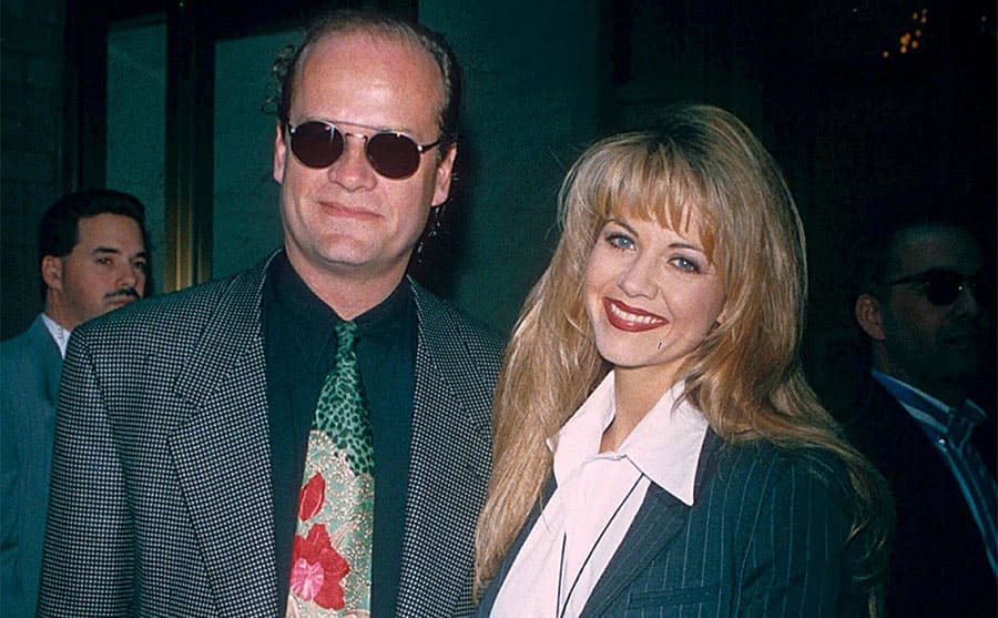 Kelsey Grammer and Tammi Alexander on the red carpet in 1994